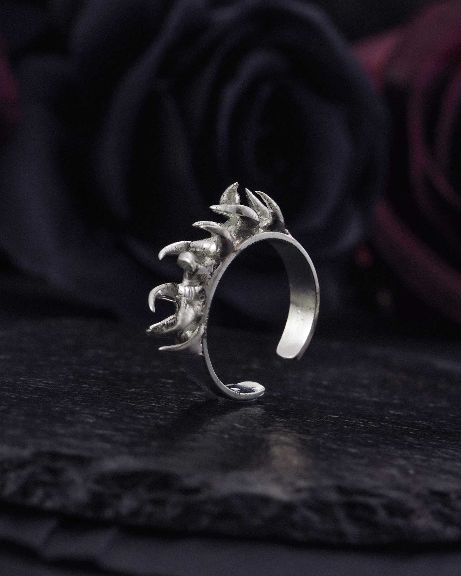 Feral Ring, Frenzied Handmade Soldered Ring
