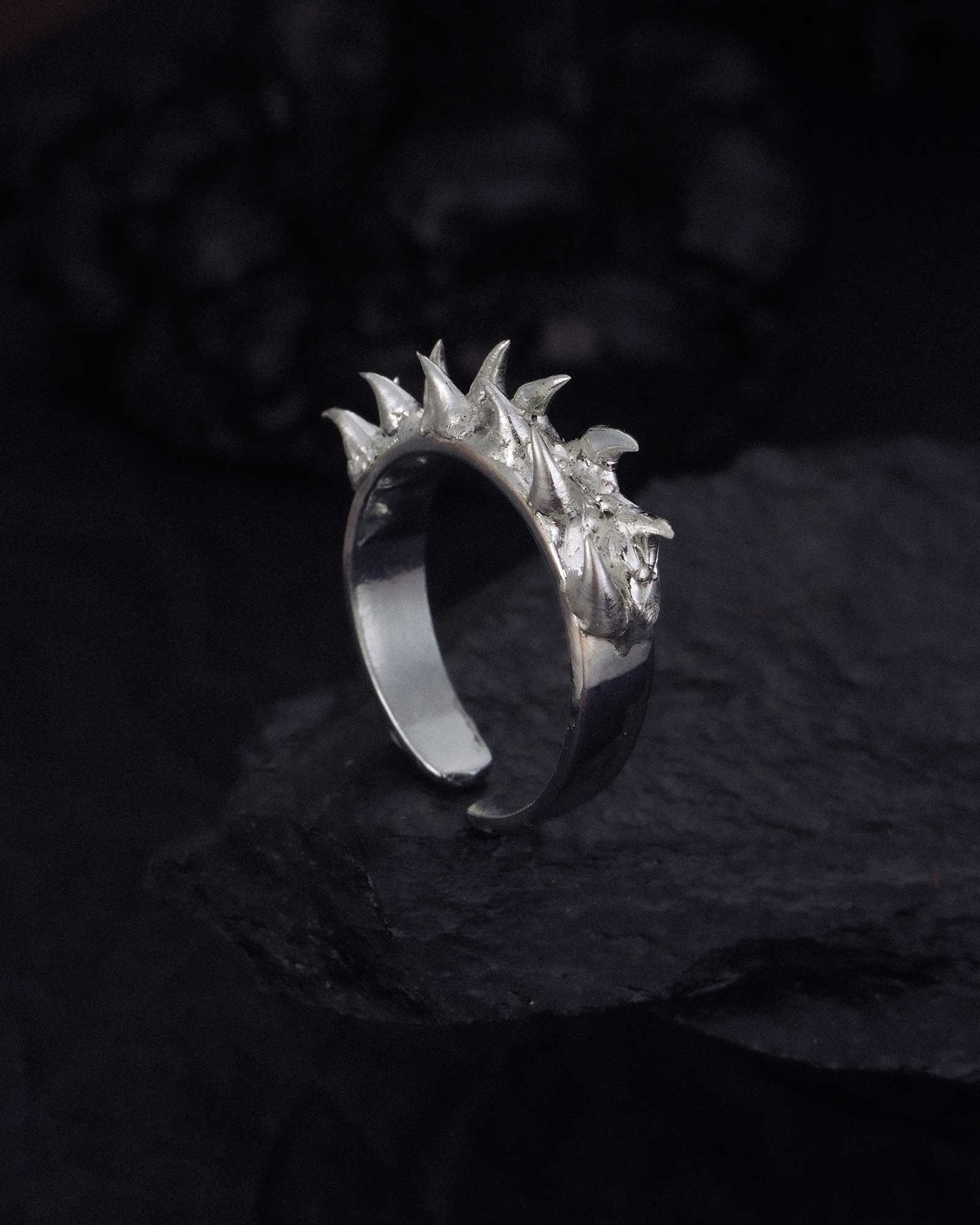 Brimclaw, Chic Handcrafted Soldered Ring