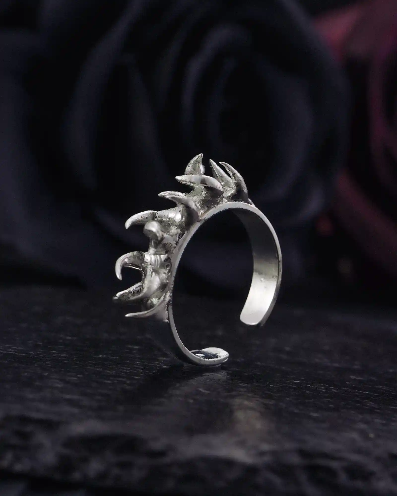 Feral Ring, Frenzied Handmade Soldered Ring