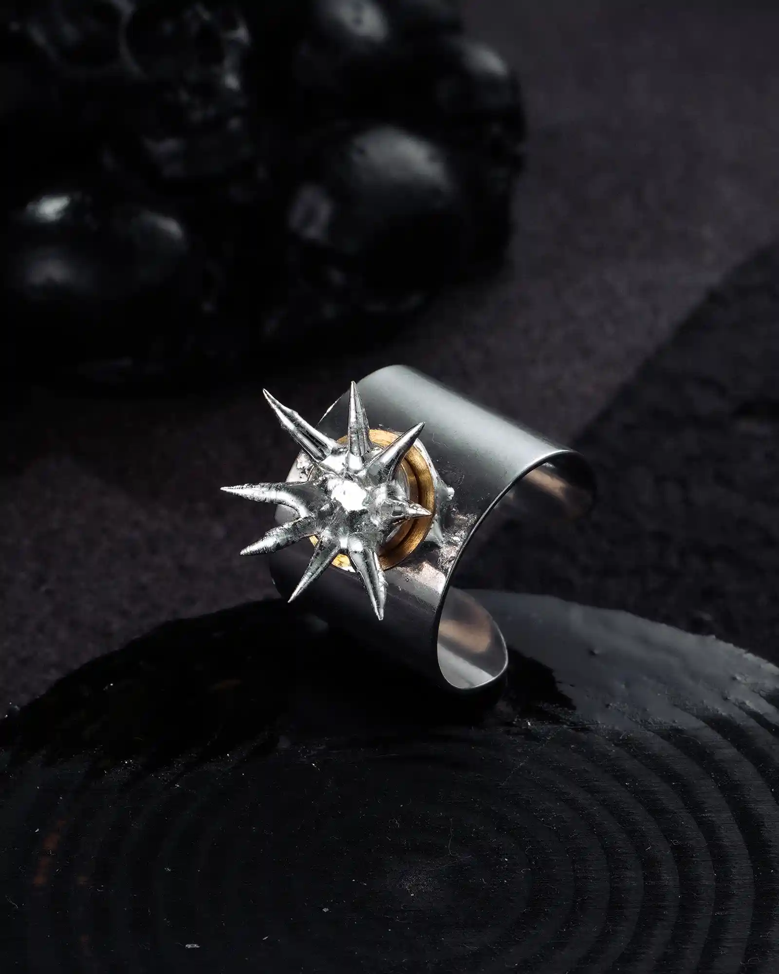 Sunflare, Ingenious Handcrafted Rotatable Ring