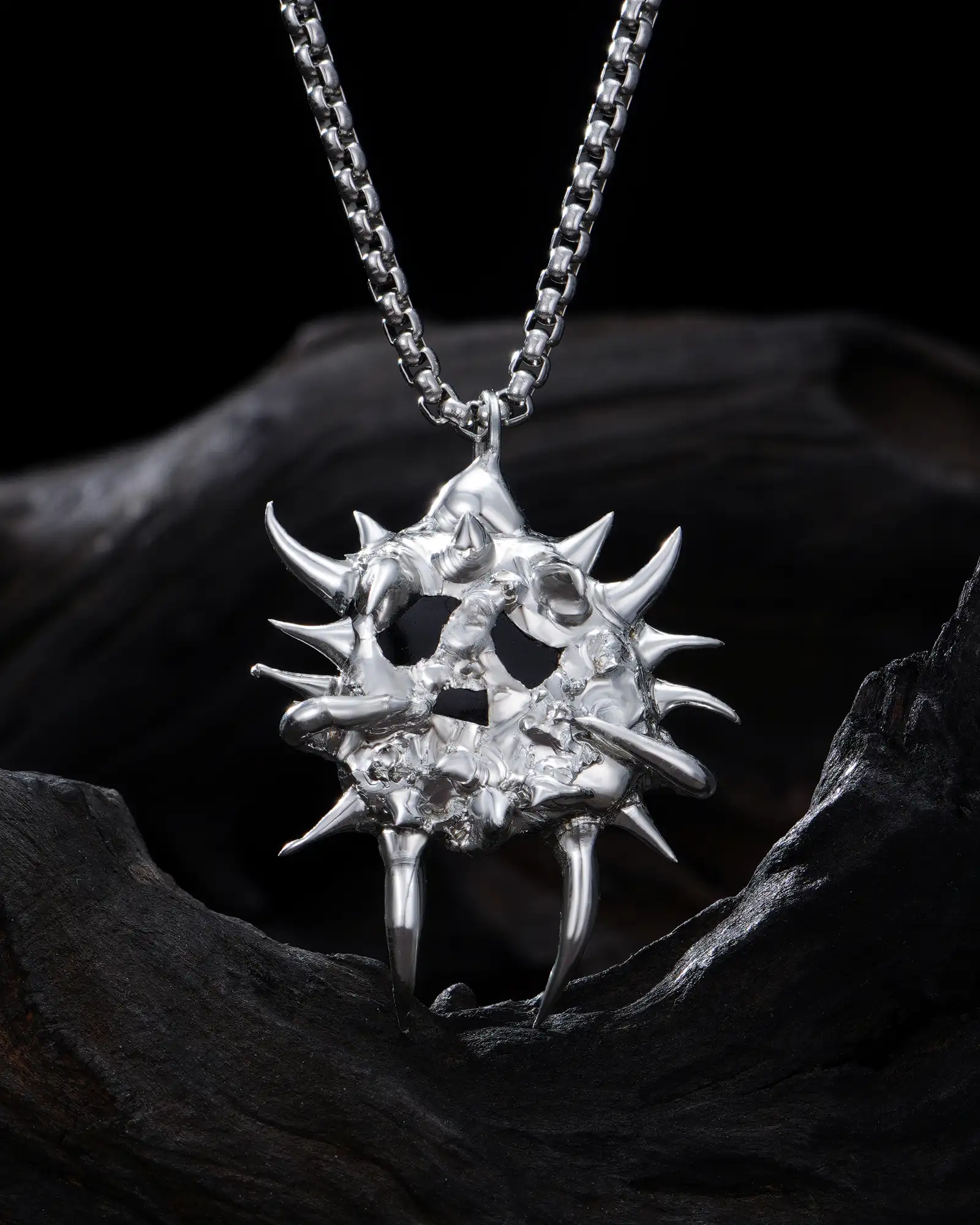 Shard Specter, Ghostly Handcrafted Pendant