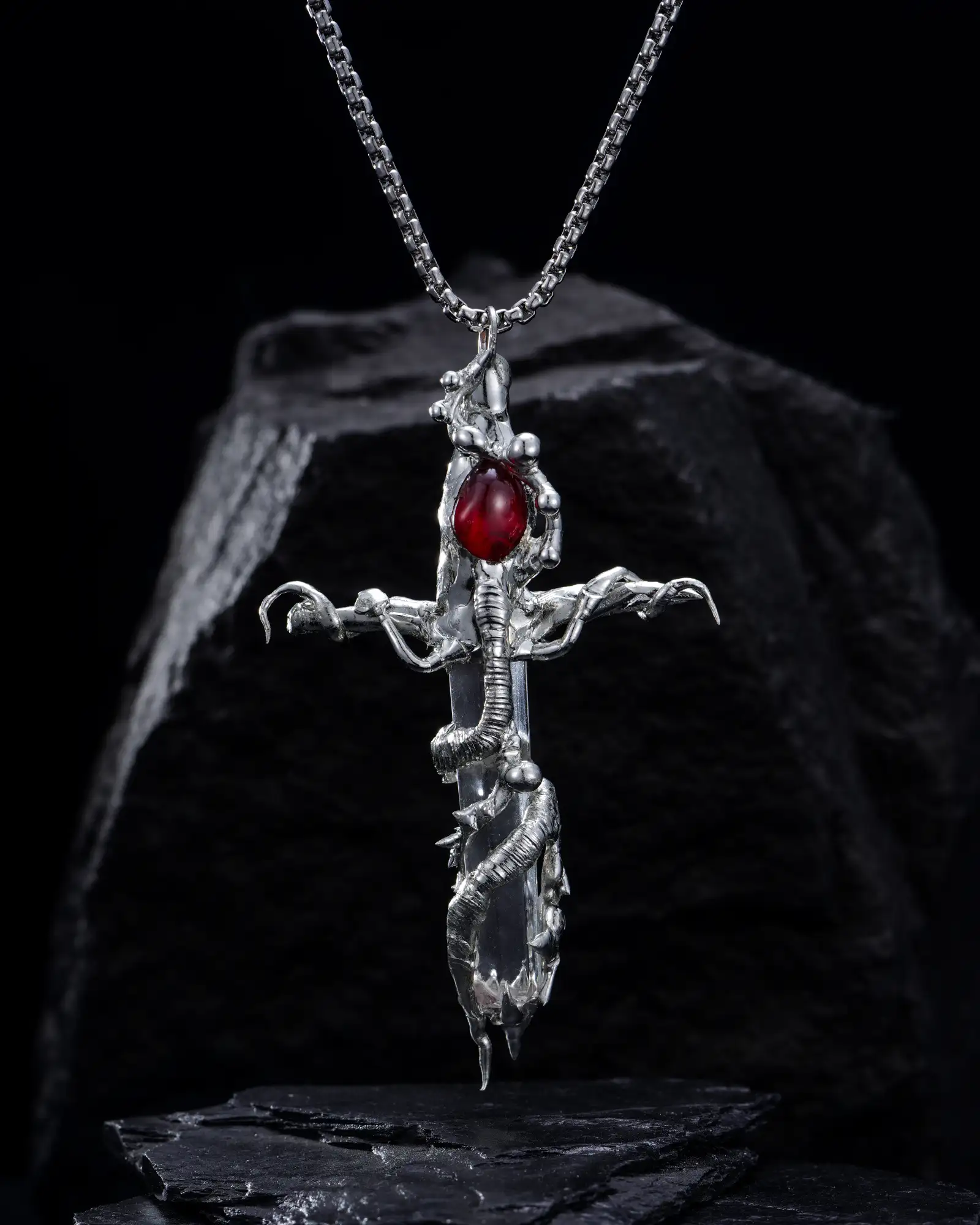 Bloodward, Divine Handcrafted Crystal Pendant