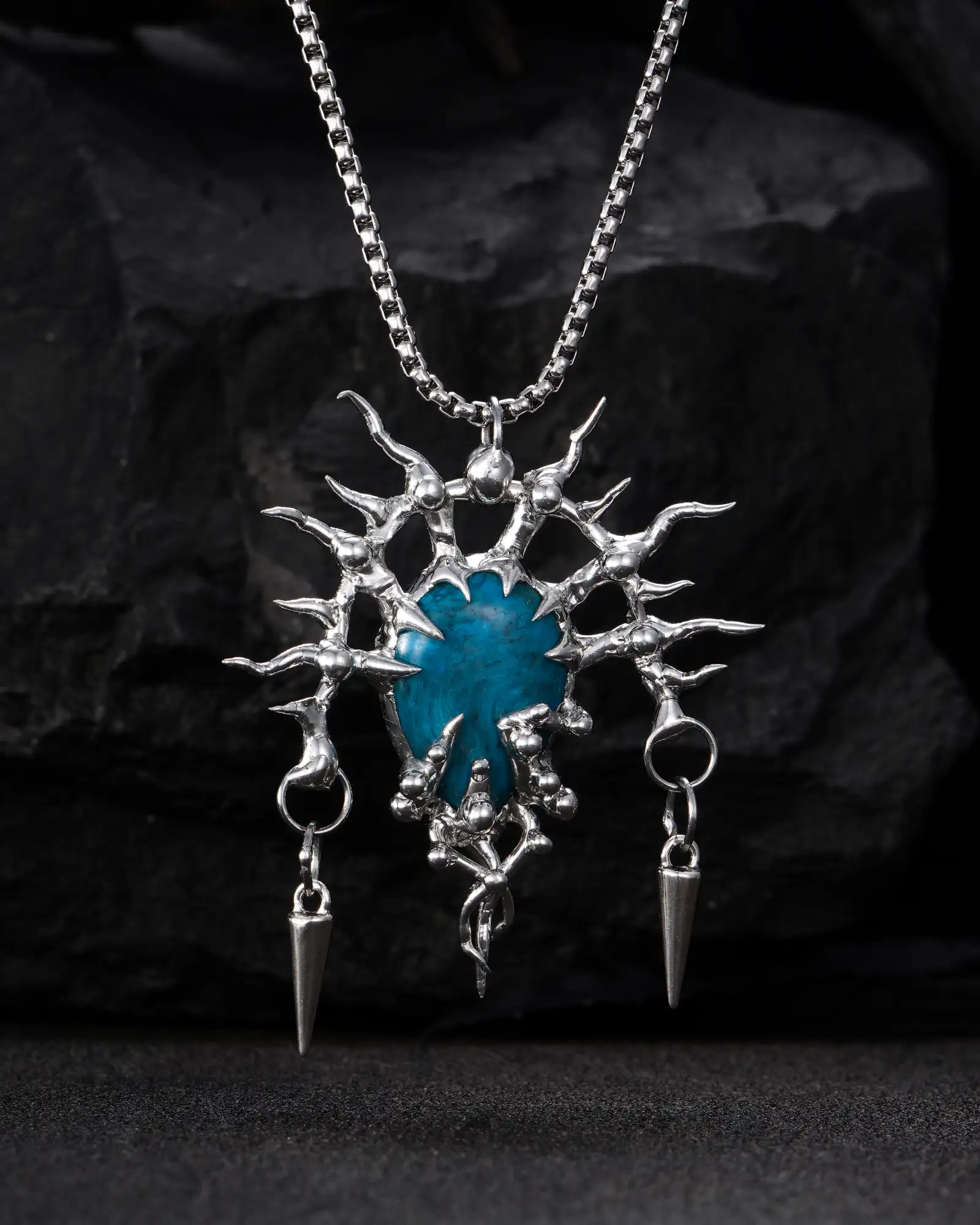 Call of the Abyss, Intricate Softsolder Necklace