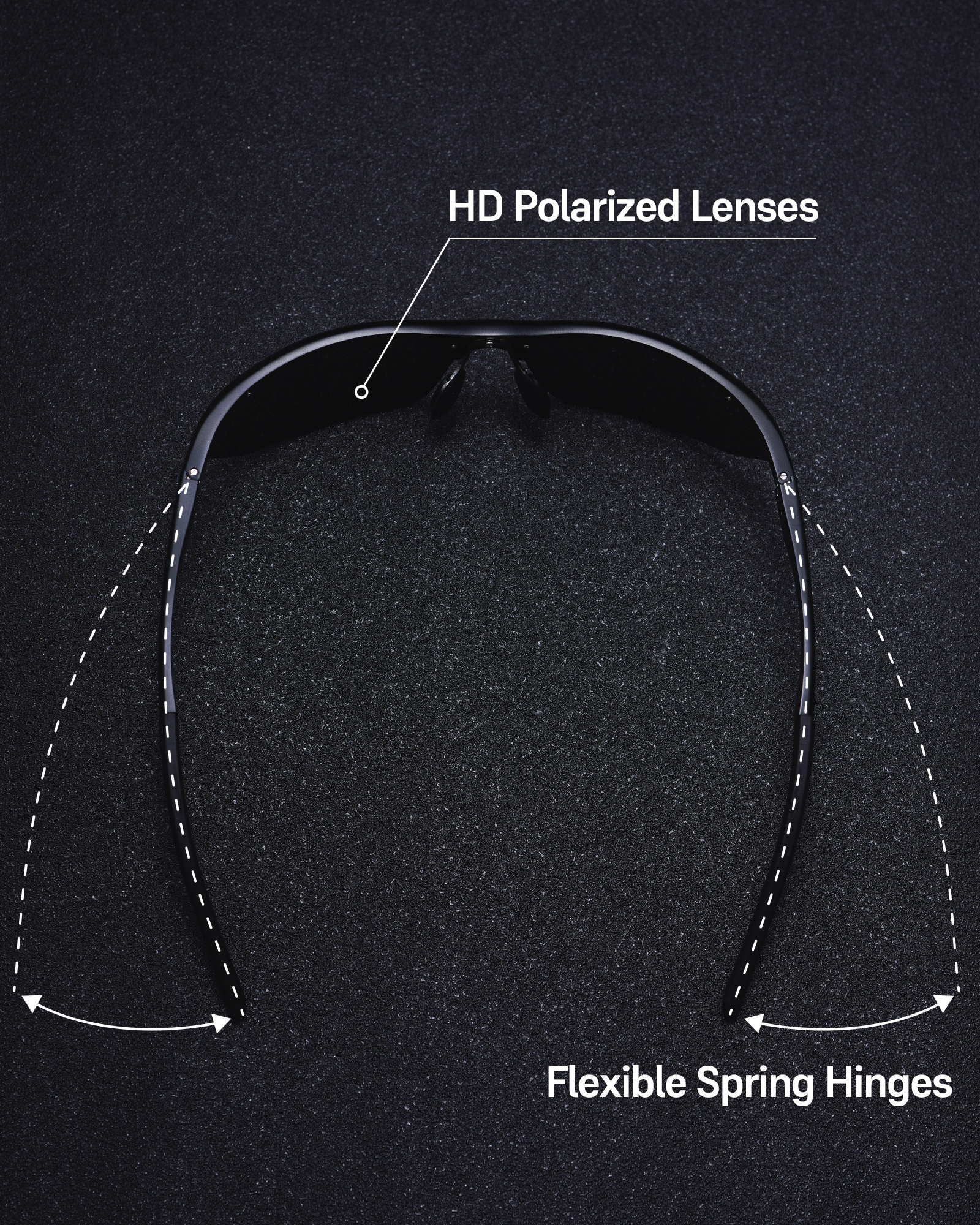 Forbidden Gaze, Soft Solder Spike Punk Sunglasses - view 9