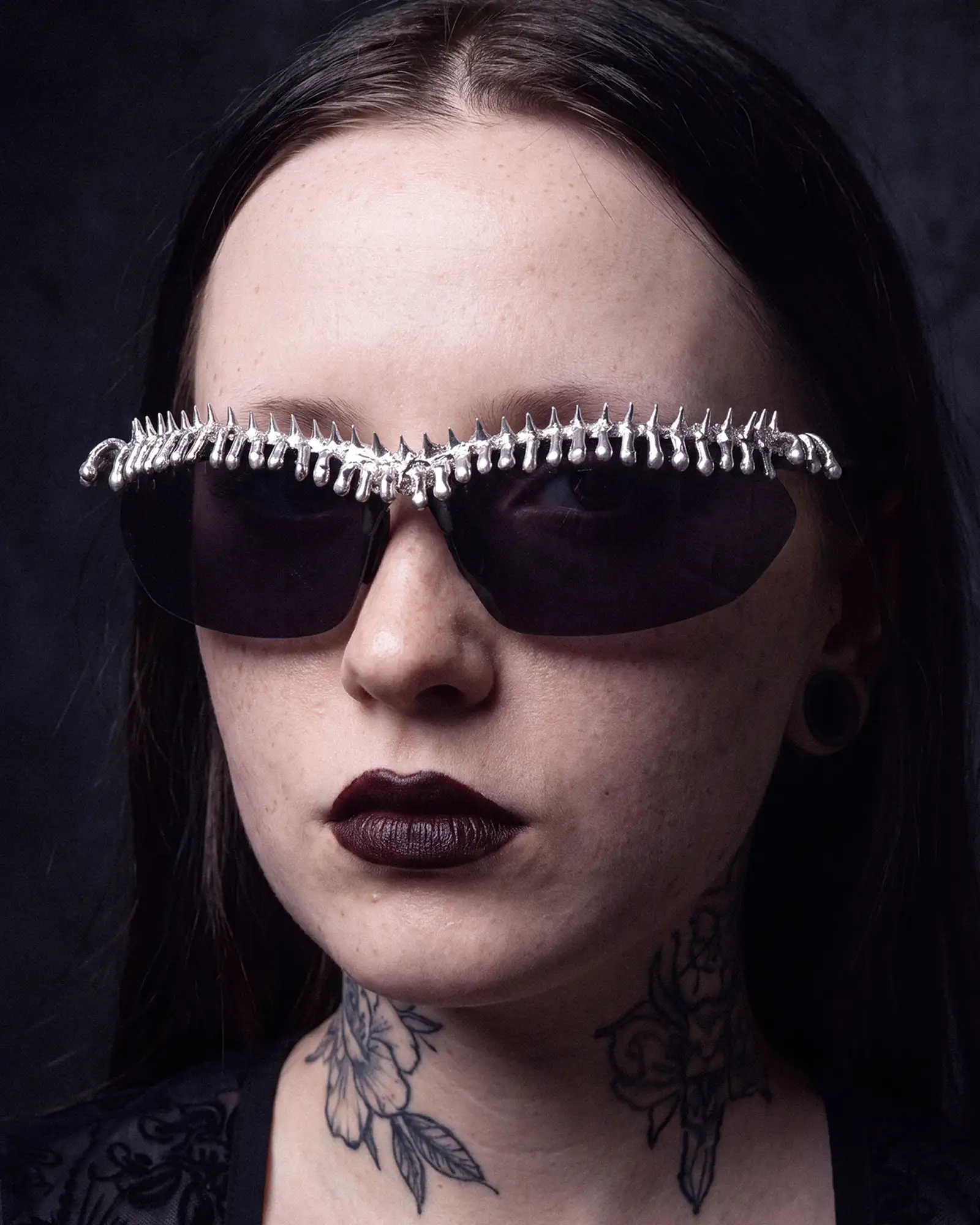 Molten Spike, Edgy Soldered Sunglasses - view 10
