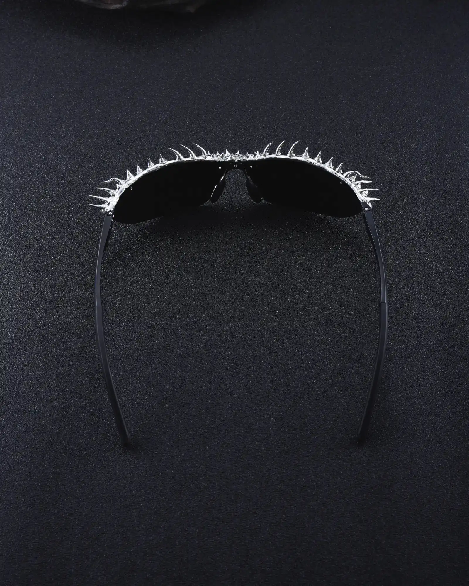 Forbidden Gaze, Handmade Soft Solder Punk Sunglasses - view 8