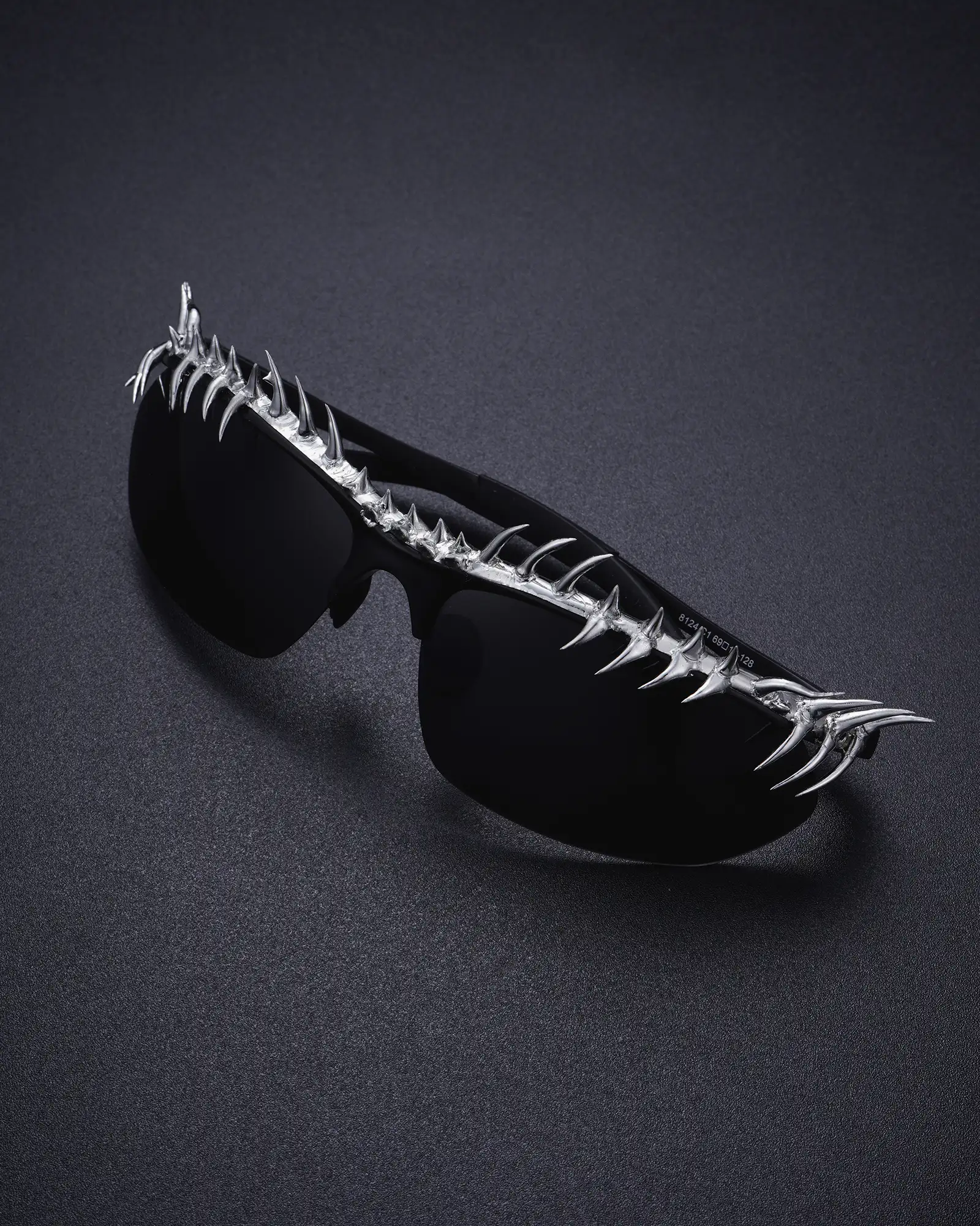 Forbidden Gaze, Handmade Soft Solder Punk Sunglasses - view 2