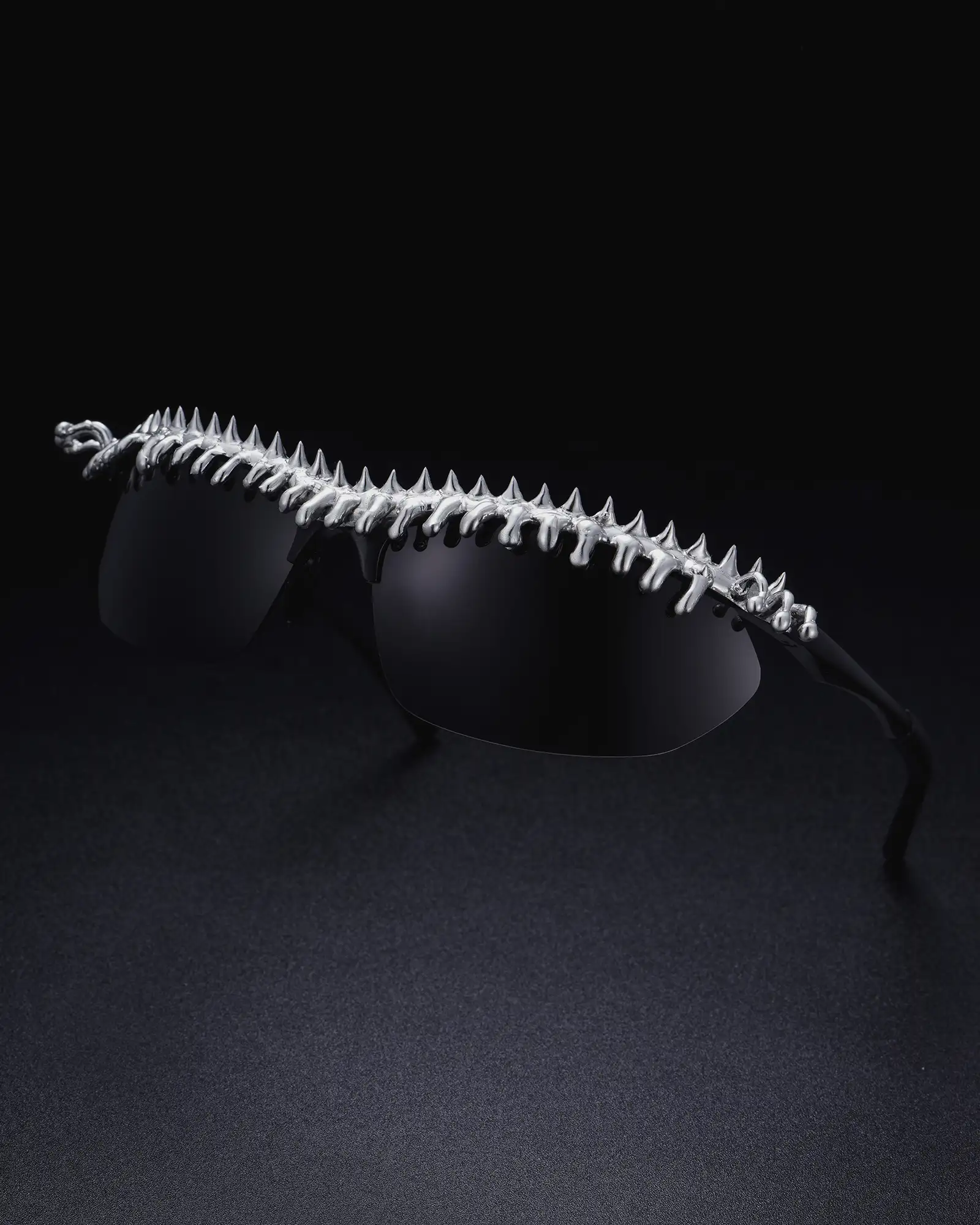 Molten Spike, Edgy Soldered Sunglasses - view 5
